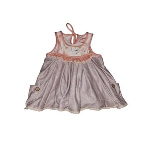 Cheeky Plum Dress Girls Size 6-12 Months